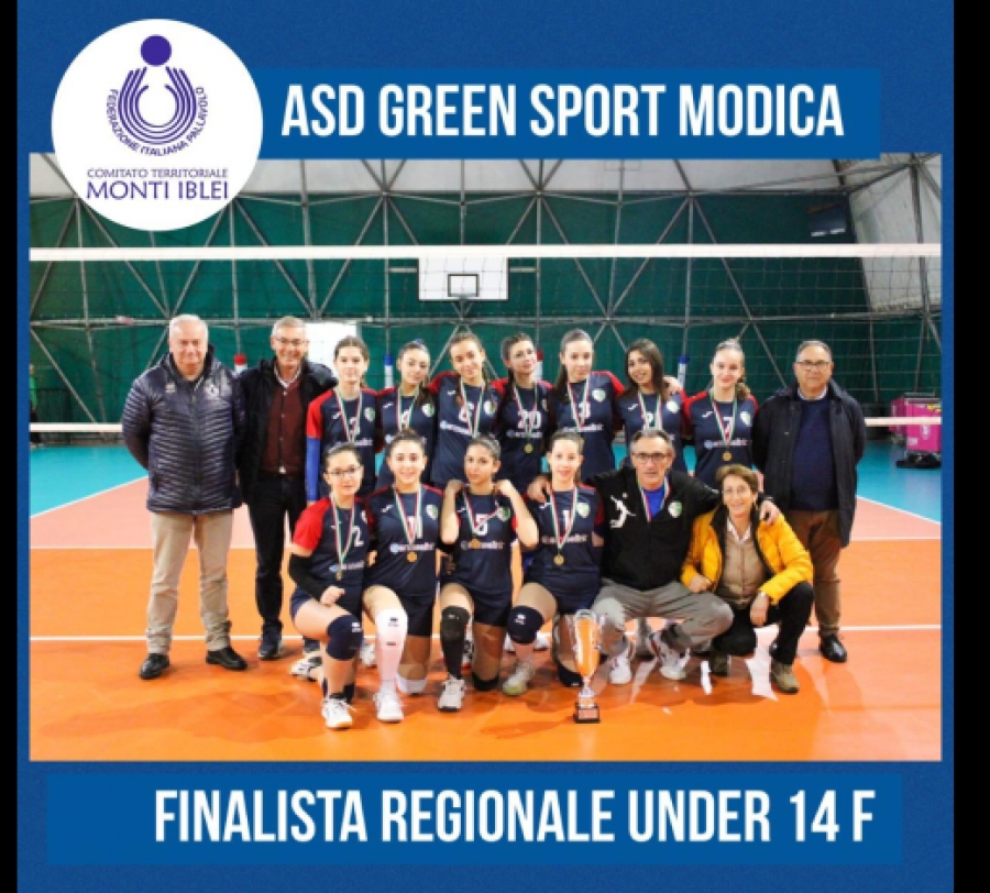 ASD Green Sport Modica Finalista Regionale Under 14 F